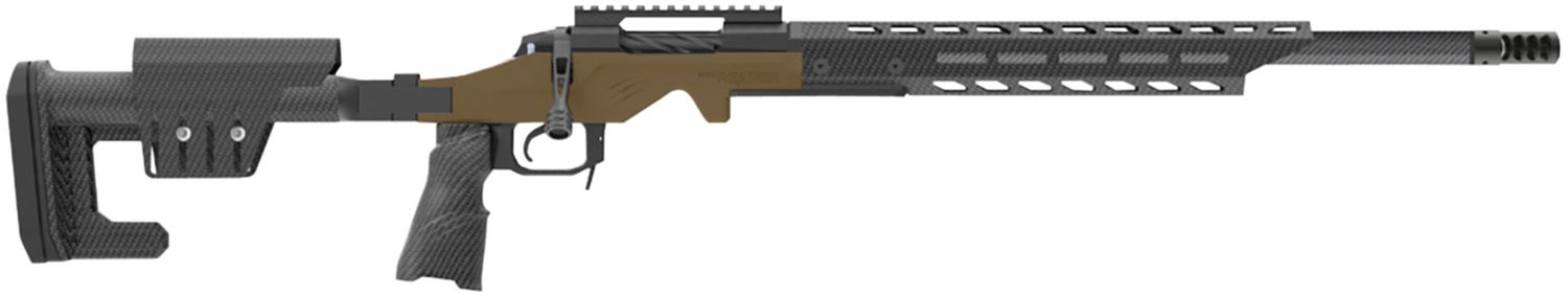 Fierce MTN Reaper Rifle FMTR65PRC20BZ, 6.5 PRC, 20", Left Side Folding with Adjustable Cheekrest Stock, 3 Rds
