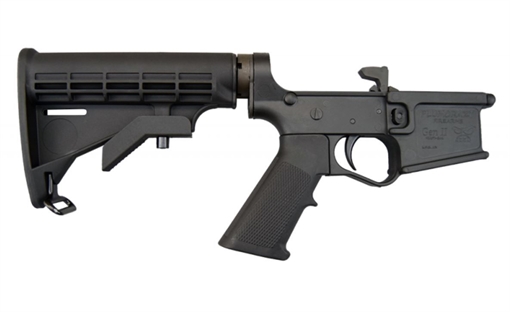 Plum Crazy Polymer Complete AR-15 Lower Receiver PC-POLY-LOWER-G2-LMT