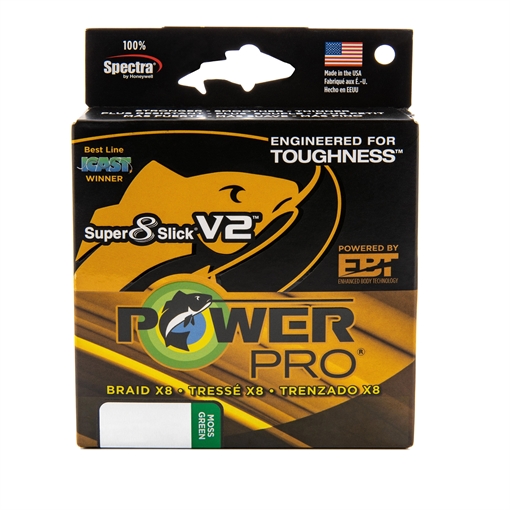 POWER PRO PRO SSV2 80# 3000YD MOSS GRN 31500803000E