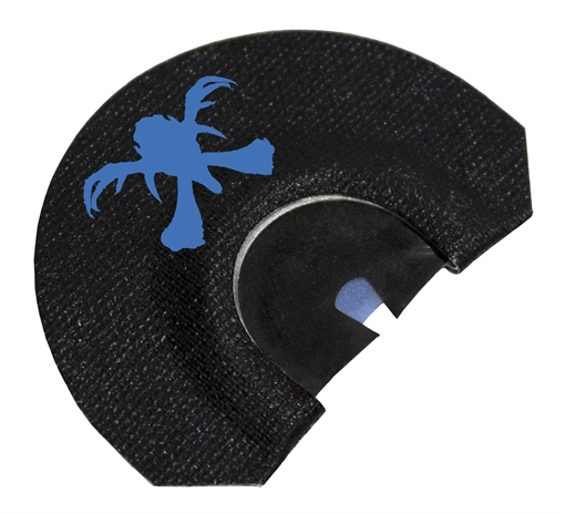 Primos Hook Hunter Hooks Diaphragm Call Attracts Turkeys, Triple Reeds (1 Latex/2 Prophylactic), Black PS1244