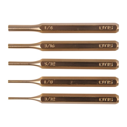 Otis Technology Pro Plus, Gunsmithing Punch Set, Brass, 5 Piece FG-935
