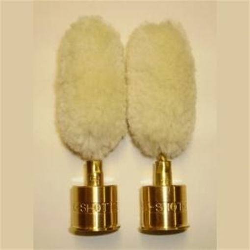 Pro-Shot Shotgun Wool Mop Brass Snap Caps - 28 ga 28SC