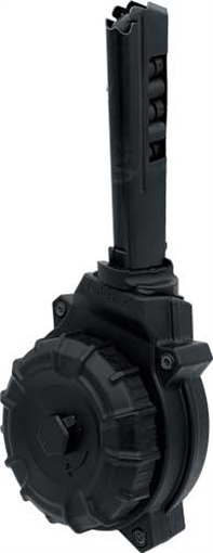 ProMag Industries Magazine, 9MM, 50 Round Drum, Fits Hi-Point Carbine 995TS, Polymer, Black DRM-A79 DRMA79