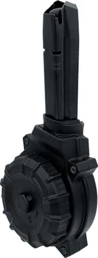 ProMag 50rds Drum 9mm Fits Sig Sauer P228 Black Polymer DRMA73