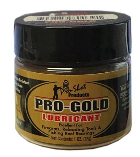 PRO-SHOT 1 OZ. PRO GOLD LUBRICANT JAR - 12 JARS PER CASE PACK PGL-1-CS