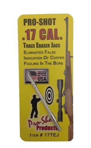 PRO-SHOT .17 CAL. TRACE ERASER SPEAR TIP JAG 17TEJ