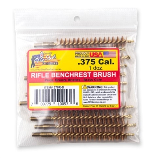 PRO-SHOT .375 CAL. BRUSH - 12 QTY. BULK PACK 375R-D