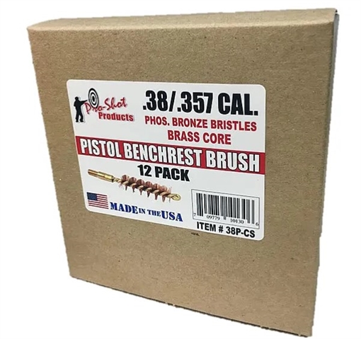 PRO-SHOT .38 CAL./.357 CAL. PISTOL - 12 QTY. CASE PACK 38P-CS