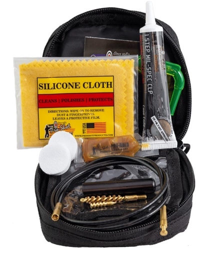 PRO-SHOT TACTICAL PULL THROUGH .223 CAL./5.56MM IN BLACK POUCH TPK-223