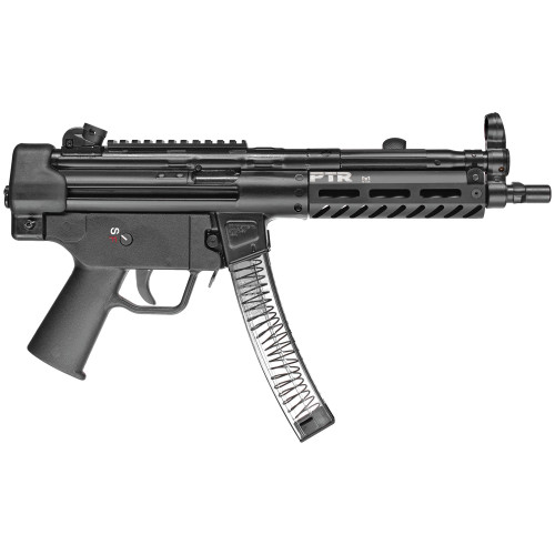 PTR PDW 9C (MP5 Type)l 9mm 30+1 9" Barrel, 4.5" Picatinny Rail, M-Lok Handguard, Includes 2 Magazines, Bungee Sling, Trigger Cable Lock, Protective Case