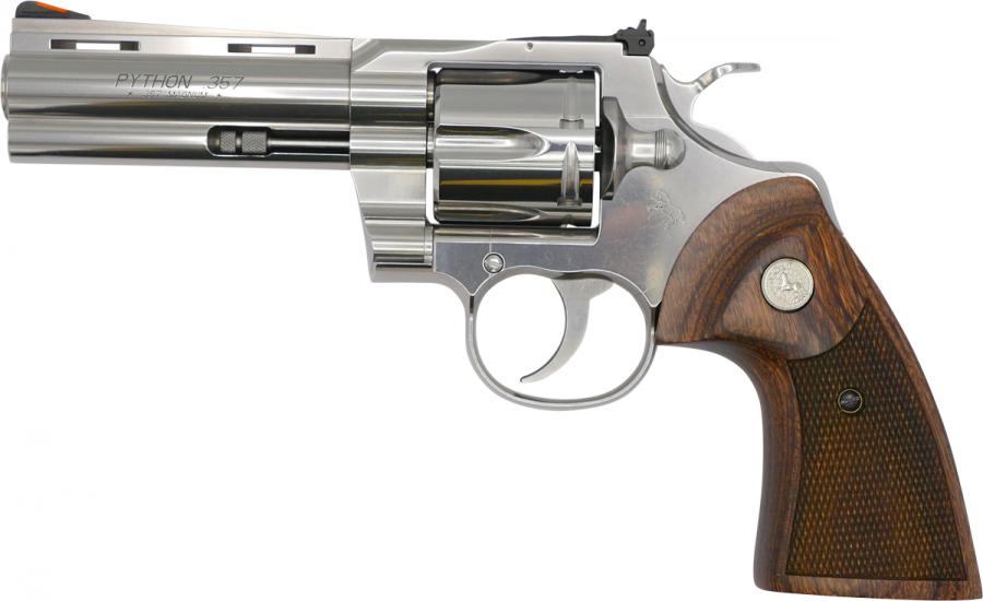 Colt Python .357 4.25" Barrel Stainless Steel Revolver PYTHON-SP4WTS