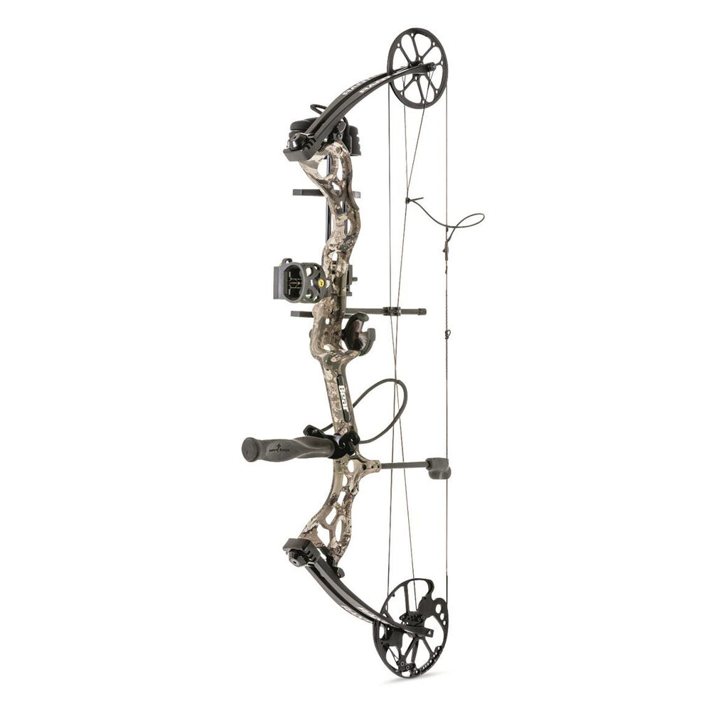 Bear Archery Rant RH 50-70lb Stoke Camo Compound Bow Package #AV02A11097R