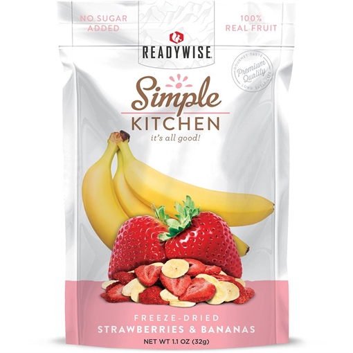 Readywise Simple Kitchen Strawberries & Bananas 1.1 oz RWSK05-009
