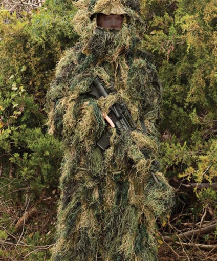 RED ROCK GHILLIE SUIT WOODLAND 5 PIECE ADULT MEDIUM/LARGE 70915ML