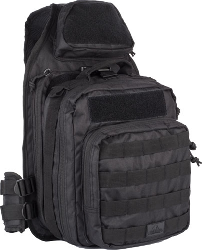 RED ROCK RECON SLING BAG BLACK TEAR AWAY FEATURE MAIN COMPART 80139BLK