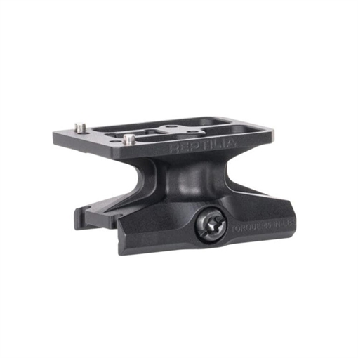 Reptilia DOT Mount, 1.93" Optical Axis Height, Compatible with Holosun AEMS, Anodized Finish, Black 100-211