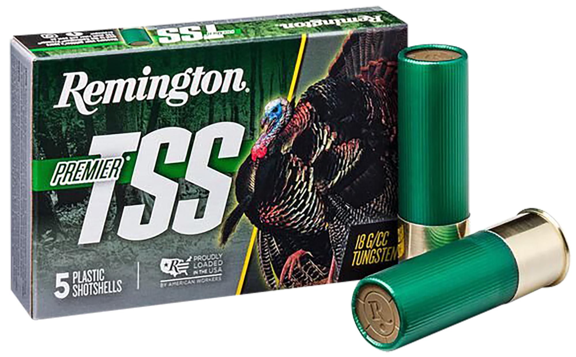 Remington Premier TSS Turkey Shotshells 28043, 12 Gauge, 3", 1 3/4 oz, 1200 fps, #7 Shot, 5 Rds/box
