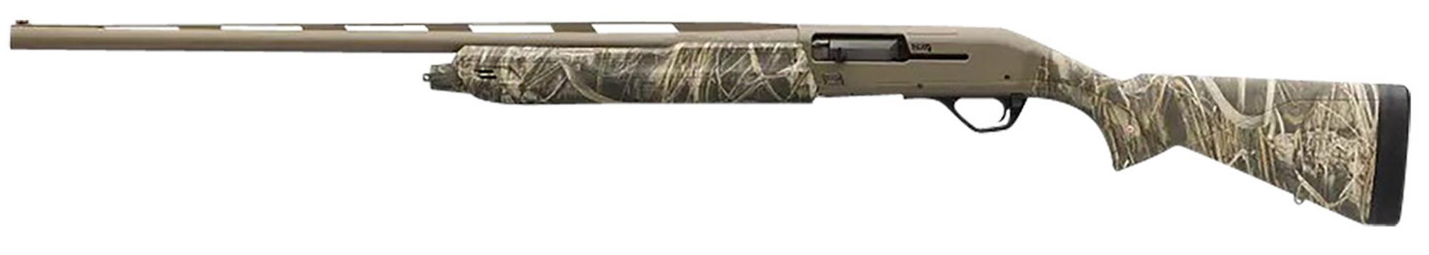 Winchester Repeating Arms SX4 Hybrid Hunter Shotgun 511312291, 12 Gauge, 26", 3.5" Chmbr, FDE Cerakote Barrel/Rec, Realtree Max-7 Furniture, TruGlo Fiber Optic Sight, Left Hand