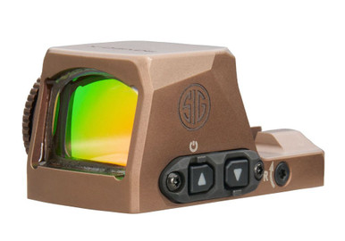 Sig Sauer ROMEO-X PRO Red Dot - 32 MOA Circle with 2 MOA Red Dot, 24mm Objective, Flat Dark Earth