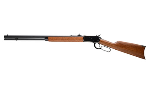 Rossi R92, Octagon, Lever Action Rifle, 357 Magnum, 24" Octagon Barrel, Blued Finish, Black, Brazilian Hardwood Furniture, Buckhorn Sights, 12 Rounds, Right Hand 923572413 754908232406