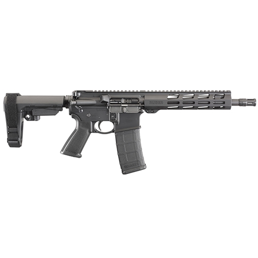 RUGER AR-556 PISTOL 5.56 10.5 SBA3 PSB 30RD 8570