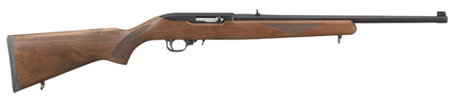 Ruger 10/22 Sporter 22 LR, 18.5" Barrel, American Walnut Stock, Blued Rec, 10rd