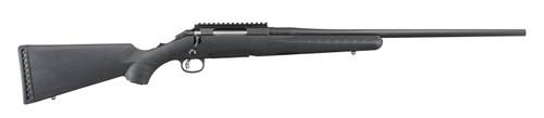 Ruger American 6.5 Creedmoor, 22" Barrel, Black, Synthetic Stock, 4rd