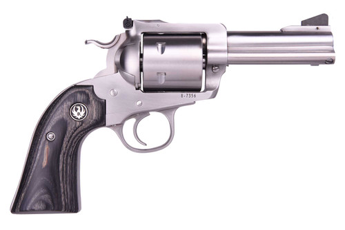 Ruger Blackhawk Bisley Lipsey's Exclusive 45 ACP/45 Colt, 3.75" Barrel, Stainless Steel Frame, Black Laminate Grip, 6rd
