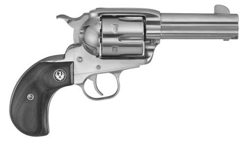 Ruger Vaquero Birds Head TALO Exclusive 45 Colt, 3.75" Barrel, Stainless Steel Frame, Black Laminate Grips, 6rd