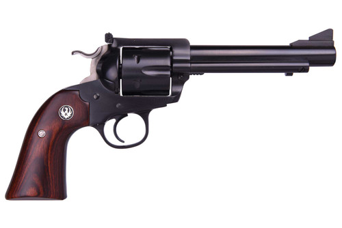 Ruger Vaquero Bisley Flattop 44 Special, 5.5" Barrel, Blued Frame, Rosewood Grip, 6rd
