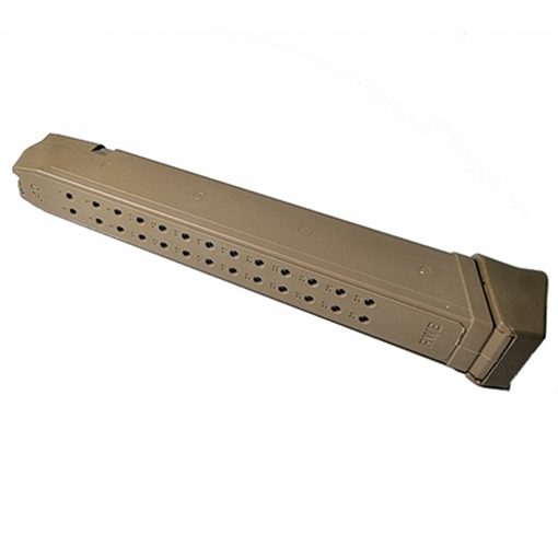 RWB MAGAZINES MAGAZINE GLOCK 40SW 31RD STEEL LINED TAN POLYMER GC40T