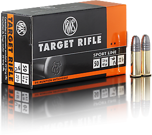 RWS Target Rifle .22LR 40 Grain 500-Rounds #132476