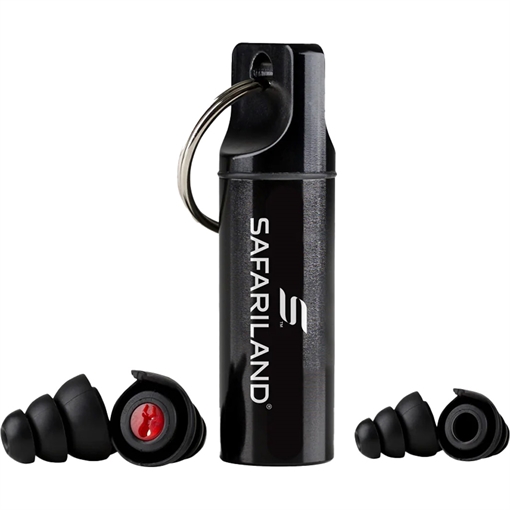 Safariland Ear Plug, Black, Rubber, Direct Replacement For SKU SLTCI-IMPULSE-HP-1-0 1304314