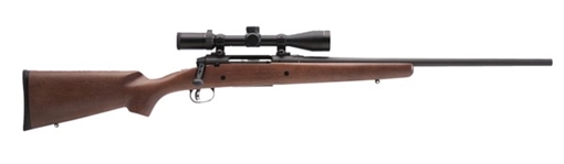 SAVAGE AXIS II XP RIB 25-06 REM 22" BBL BLUE WOOD STOCK DBM 3-9X40 BUSHNELL BANNER SCOPE 22554
