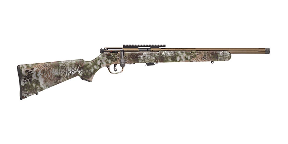 Savage MKII FV-SR 22 LR 16" Threaded Barrel Kryptek Camo 28724