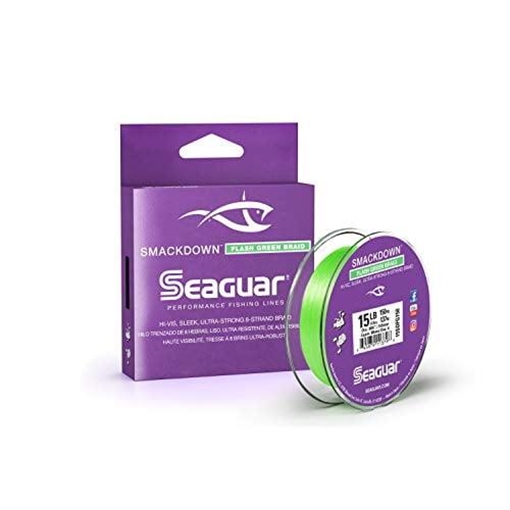SEAGUAR SMACKDOWN FLASH GREEN 15LB 150YDS 15SDFG150
