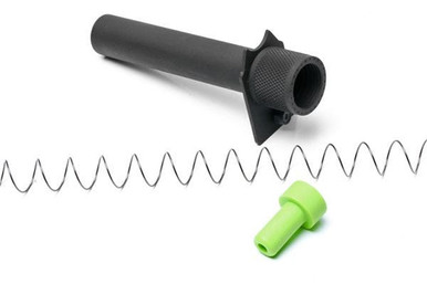 Wilson Combat +2 Round 12 Gauge Extension Tube for the Remington 870/1100/1187 - Vertical Quick Detach Stud, Includes Neon Green High Vis Follower and Spring