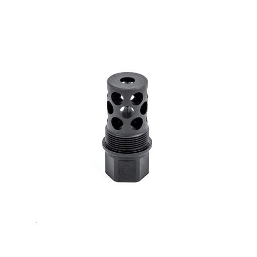 SilencerCo Compact Radial Brake, 30 Caliber, Fits 1/2X28, Compatible with SilencerCo Thread Over Mounts AC5232