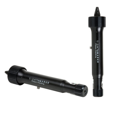 Sightmark Triple Duty Universal Green Laser Boresight - Universal, Includes 2X LR44 Batteries, Black