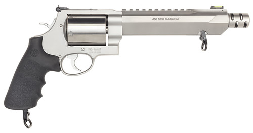 Smith & Wesson Model 460 Performance Center XVR 460 Smith & Wesson Magnum, 7.5" Barrel, Stainless Steel, Black Grip, 5rd
