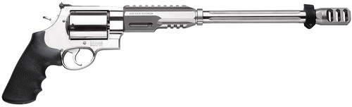 Smith & Wesson Model 460 Performance Center XVR 460 S&W Magnum, 14" Barrel, Stainless Steel, Black Bipod/Grip, 5rd