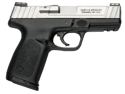 Smith & Wesson SD9 VE 9mm, 4" Barrel, Hi-Viz Sights, Two-Tone, 10rd