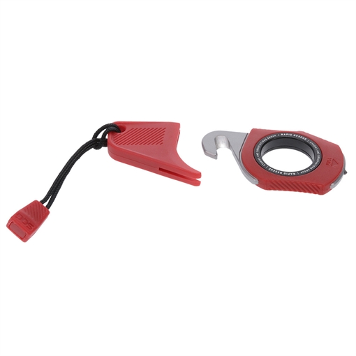 SOG Knives & Tools Rapid Rescue, Compact Seat Belt Cutter, Rescue Red SOG-26-30-01-43