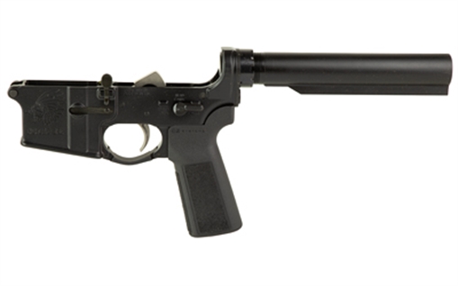 Sons of Liberty Gun Works SCALPER, Complete Lower Receiver, Semi-automatic, Anodized Finish, Black, B5 Furniture, Liberty Fighting Trigger, Blaster Internals, Vltor A5 Buffer System, Quick Safety SCALPERLWR-A5Q