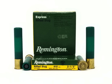 Remington 410 Bore Ammunition SP410RS 2-1/2” Slug 1/5oz 1830fps 5 Rounds