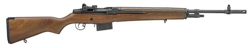 Springfield M1A Loaded 308 Winchester, 22" Barrel, Walnut Stock, Black Rec, CA Compliant, 10rd