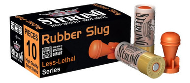 Sterling 12 Gauge Rubber Slug Ammunition STRLG12RUBSLUG2-3/4" 10 Rounds