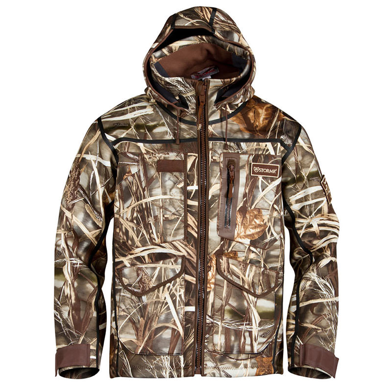 StormR Men’s Advantage Max-4 Stealth Jacket Size Large **USED**