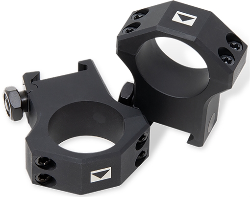 Steiner T Series, Scope Rings, 30mm Extra High, Black, Fits Picatinny 5963