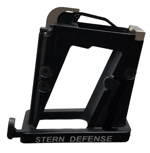 Stern Defense 001SDGLOCK9AND40 Mag-AD9 9mm/40 S&W Fits Glock Black Aircraft Grade Aluminum 001SDGLOCK9AND40 MAGAD9
